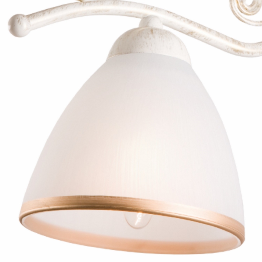 Brilagi - ANTICO LED Wall Lamp 1xE27/60W/230V, White Patina