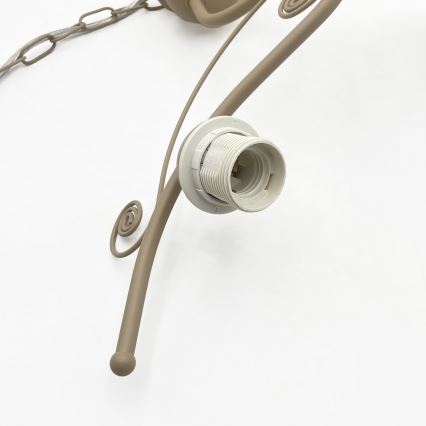 Brilagi - ANTICO MODERN chain-hung chandelier 3xE27/60W/230V beige
