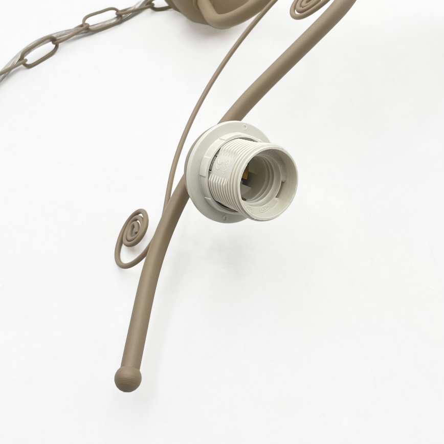 Brilagi - ANTICO MODERN chain-hung chandelier 3xE27/60W/230V beige