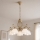 Brilagi - ANTICO MODERN chain-hung chandelier 5xE27/60W/230V beige