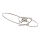 Brilagi - APOLLO Dimmable LED Ceiling Light LED/58W/230V 3000-6500K 43,2x101,2 cm Matte Chrome + Remote Control