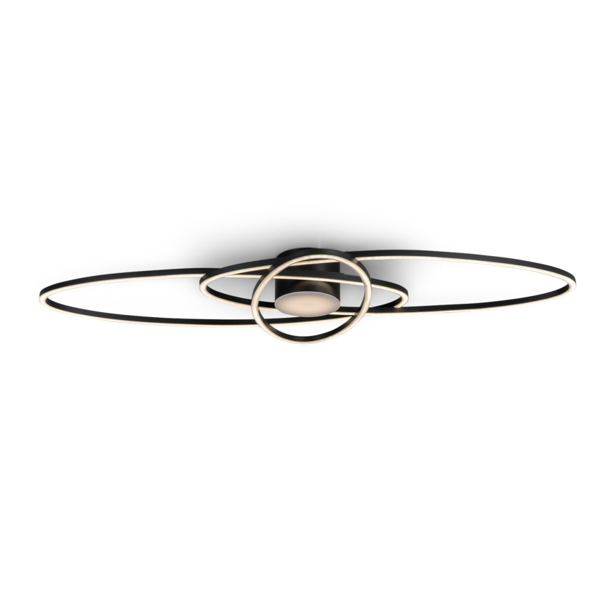 BRILAGI - Dimmable LED ceiling light APOLLO LED/58W/230V 3000-6500K 43,2x101,2 cm černá + dálkové ovládání