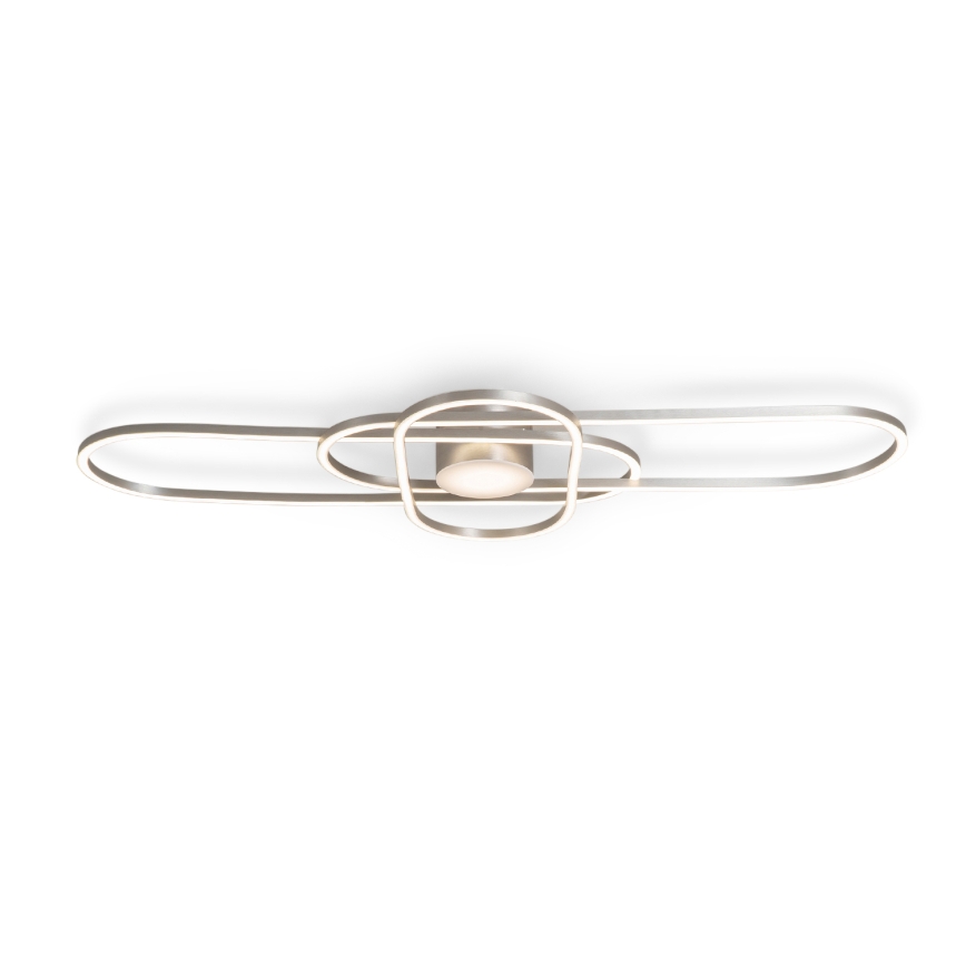 BRILAGI - APOLLO LED dimmable ceiling light LED/58W/230V 3000-6500K 43.2x101.2 cm matte chrome + remote control