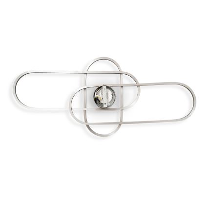 BRILAGI - APOLLO LED dimmable ceiling light LED/58W/230V 3000-6500K 43.2x101.2 cm matte chrome + remote control
