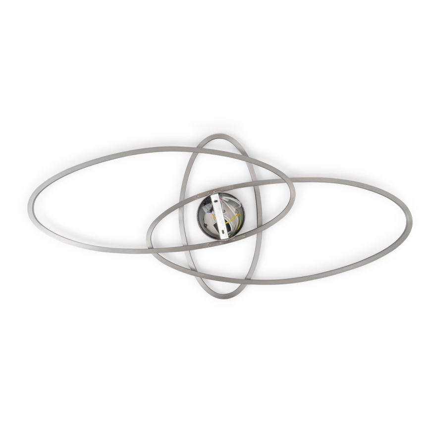 BRILAGI - APOLLO Dimmable LED Ceiling Light LED/58W/230V 3000-6500K 43,2x101,2 cm Matte Chrome + Remote Control