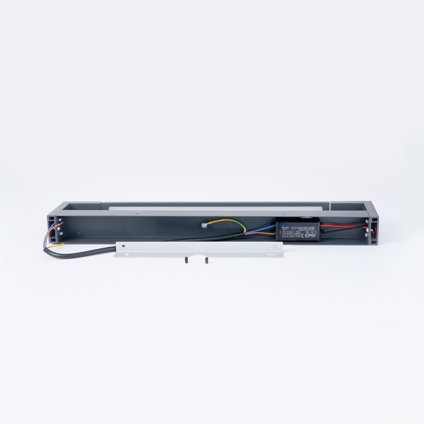 Brilagi - AQUA LINE LED Bathroom Mirror Light LED/12W/230V 45 cm IP44 Anthracite CRI 90