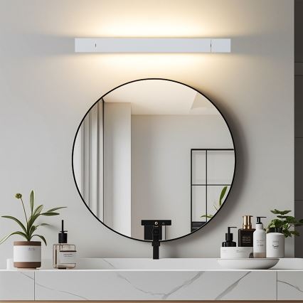 Brilagi - AQUA LINE LED Bathroom Mirror Light 12W/230V, 45 cm, IP44, White, CRI 90