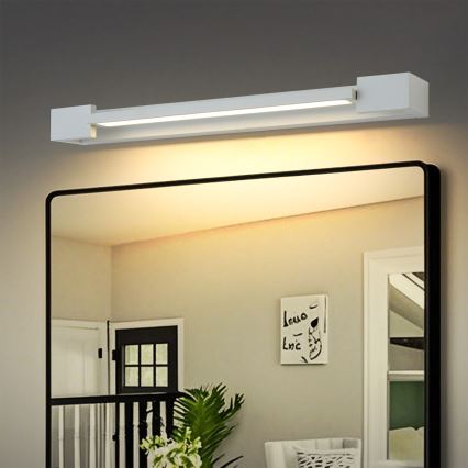 Brilagi - AQUA LINE LED Bathroom Mirror Light 12W/230V, 45 cm, IP44, White, CRI 90