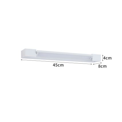 Brilagi - AQUA LINE LED Bathroom Mirror Light 12W/230V, 45 cm, IP44, White, CRI 90