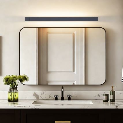 BRILAGI - AQUA LINE LED Bathroom Mirror Light LED/20W/230V 80 cm IP44 Black CRI 90