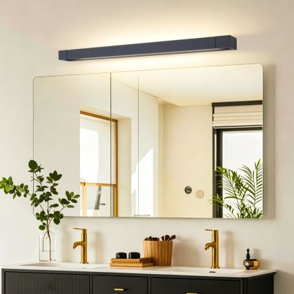 BRILAGI - AQUA LINE LED Bathroom Mirror Light LED/20W/230V 80 cm IP44 Black CRI 90