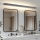 Brilagi - AQUA LINE LED Bathroom Mirror Light, 36W, 230V, 120 cm, IP44, Anthracite