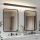 Brilagi - AQUA LINE LED Bathroom Mirror Light, 36W, 230V, 120 cm, IP44, Black
