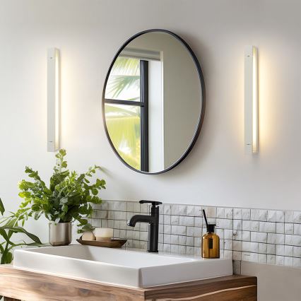 Brilagi - LED Bathroom Mirror Light AQUA LINE LED/18W/230V 60 cm IP44 White CRI 90