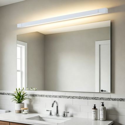 BRILAGI - LED Bathroom Mirror Light AQUA LINE LED/28W/230V 100 cm IP44 White CRI 90