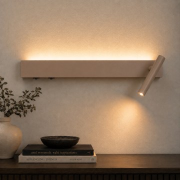 BRILAGI - ARLIX LED Wall-Mounted Spotlight LED/3W/230V + LED/7W, Beige, CRI 90