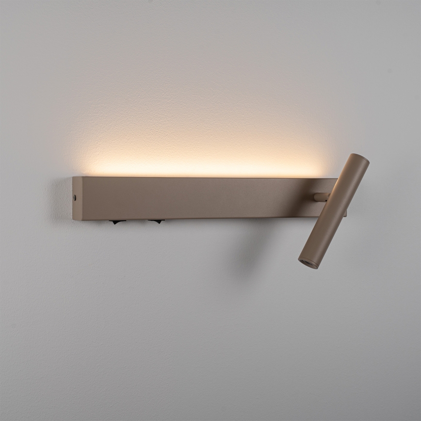 BRILAGI - ARLIX LED Wall-Mounted Spotlight LED/3W/230V + LED/7W, Beige, CRI 90