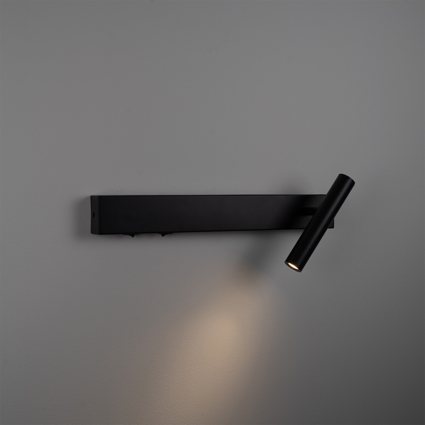 BRILAGI - ARLIX LED wall-mounted spotlight LED/3W/230V + LED/7W black CRI 90