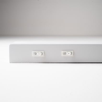 BRILAGI - ARLIX LED Wall Spotlight LED/3W/230V + LED/7W, White, CRI 90