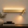 BRILAGI - ARLIX Wall-mounted LED Spotlight LED/3W/230V + LED/7W, Gold, CRI 90