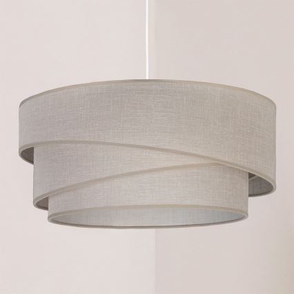 Brilagi - ARROW Cable Pendant 1xE27/60W/230V Ø 45 cm beige