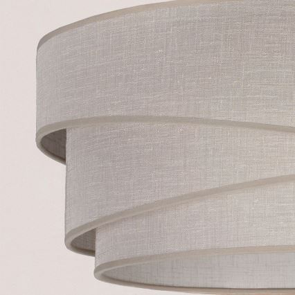 Brilagi - ARROW Cable Pendant 1xE27/60W/230V Ø 45 cm beige