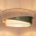 Brilagi - ARROW Cable Pendant Lamp 1xE27/60W/230V Ø 45 cm beige/green/white