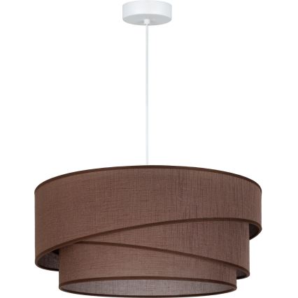Brilagi - ARROW cord pendant 1xE27/60W/230V Ø 45 cm brown