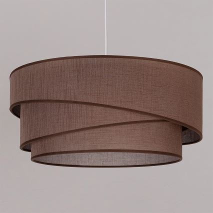 Brilagi - ARROW cord pendant 1xE27/60W/230V Ø 45 cm brown