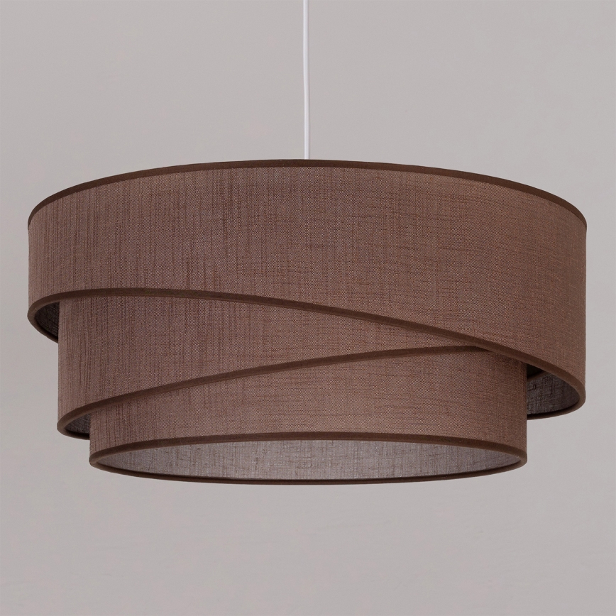 Brilagi - ARROW cord pendant 1xE27/60W/230V Ø 45 cm brown