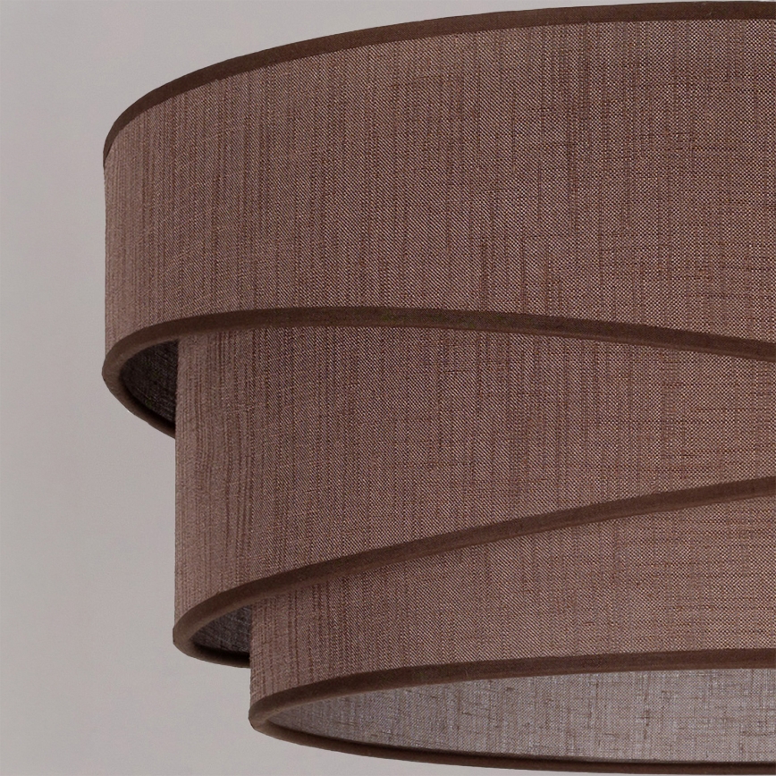 Brilagi - ARROW cord pendant 1xE27/60W/230V Ø 45 cm brown
