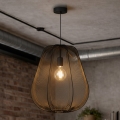 Brilagi - ARVEN LED pendant lamp on cable, 1xE27/8W/230V, Ø 37 cm, black