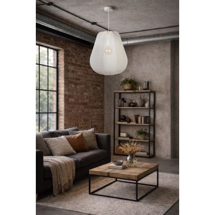 Brilagi - ARVEN LED Pendant on Cable 1xE27/8W/230V Ø 37 cm White