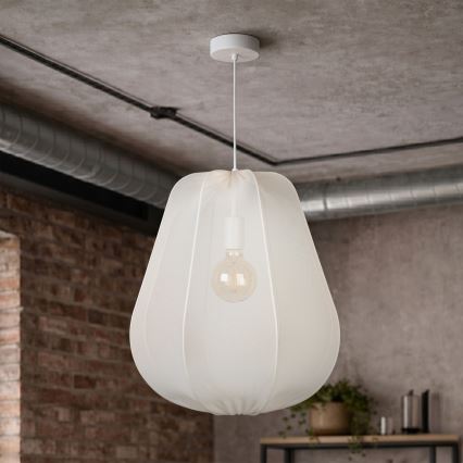 Brilagi - ARVEN LED Pendant on Cable 1xE27/8W/230V Ø 37 cm White
