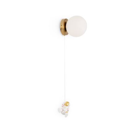 Brilagi - ASTRO Children's Wall Light 1xE14/15W/230V White