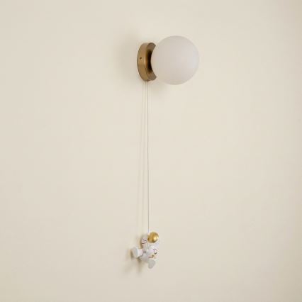 Brilagi - ASTRO Children's Wall Light 1xE14/15W/230V White