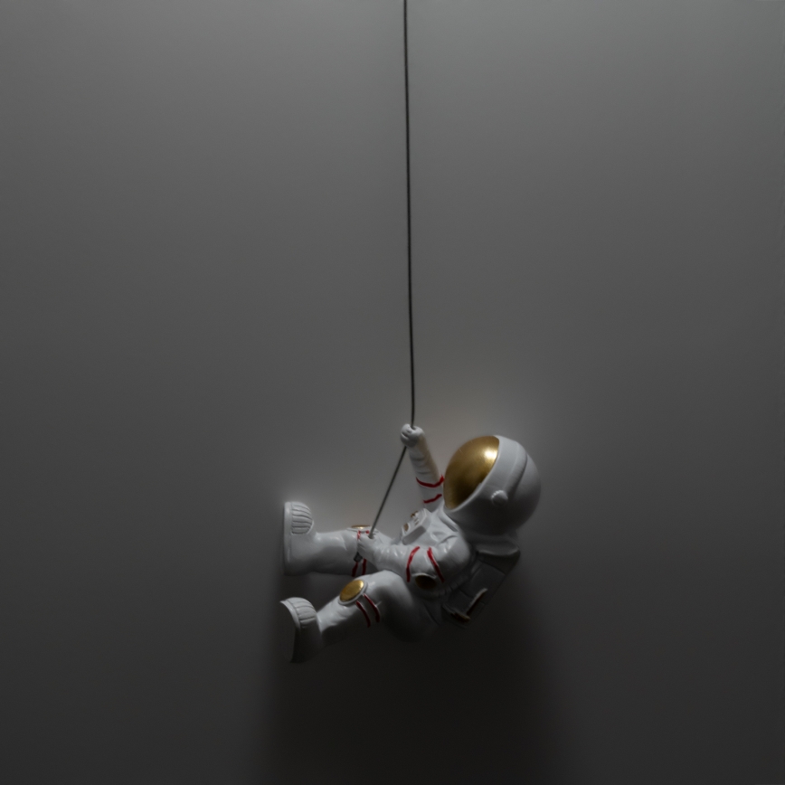Brilagi - ASTRO Children's Wall Light 1xE14/15W/230V White
