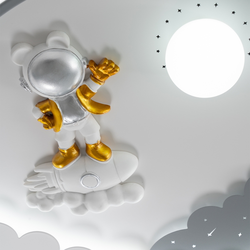 Brilagi - Dimmable LED Kids' Ceiling Light ASTRO 68W/230V 3000-6000K Ø 49 cm + Remote Control