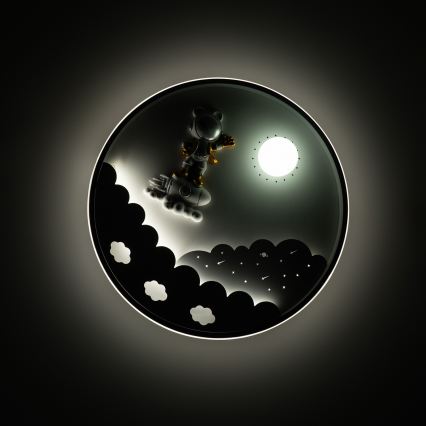 Brilagi - Dimmable LED Kids' Ceiling Light ASTRO 68W/230V 3000-6000K Ø 49 cm + Remote Control