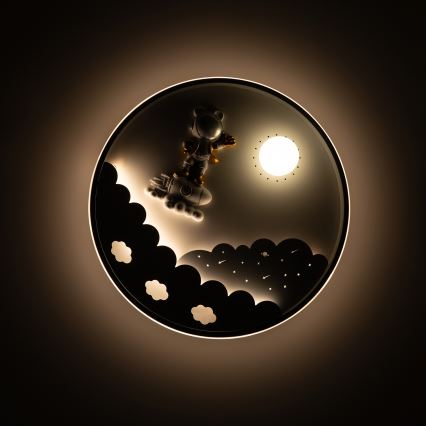 Brilagi - Dimmable LED Kids' Ceiling Light ASTRO 68W/230V 3000-6000K Ø 49 cm + Remote Control