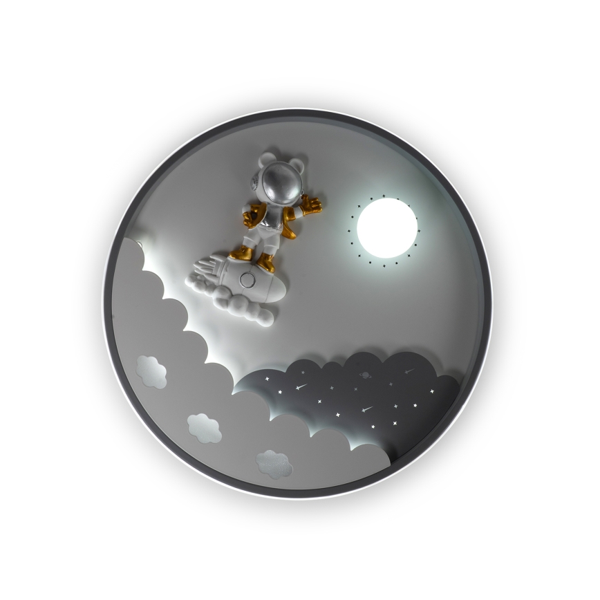 Brilagi - Dimmable LED Kids' Ceiling Light ASTRO 68W/230V 3000-6000K Ø 49 cm + Remote Control