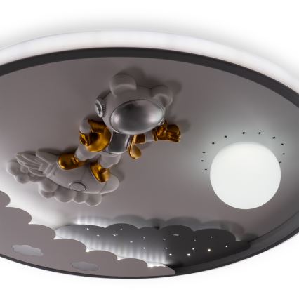 Brilagi - Dimmable LED Kids' Ceiling Light ASTRO 68W/230V 3000-6000K Ø 49 cm + Remote Control