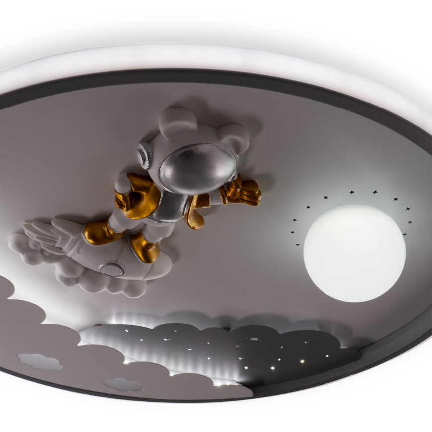 Brilagi - Dimmable LED Kids' Ceiling Light ASTRO 68W/230V 3000-6000K Ø 49 cm + Remote Control