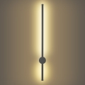 Brilagi - AURA LED Outdoor Wall Light 12W/230V 3000K IP54 65 cm Anthracite