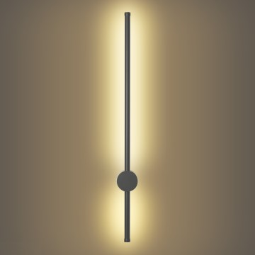 Brilagi - AURA LED Outdoor Wall Light 12W/230V 3000K IP54 65 cm Anthracite