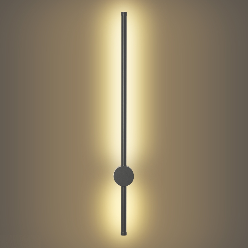 Brilagi - AURA LED Outdoor Wall Light 12W/230V 3000K IP54 65 cm Anthracite