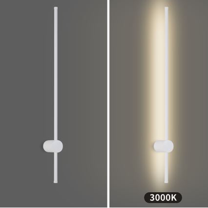 Brilagi - LED Outdoor Wall Light AURA LED/20W/230V 3000K IP54 97 cm White CRI 90