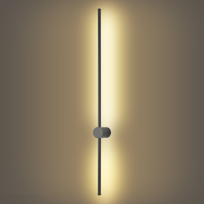 Brilagi - AURA LED Outdoor Wall Light LED/20W/230V 3000K IP54 97 cm Anthracite