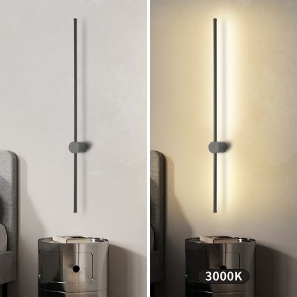 Brilagi - AURA LED Outdoor Wall Light LED/20W/230V 3000K IP54 97 cm Anthracite