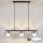 Brilagi - AURA LUX Cable Pendant 3xGX53/30W/230V Black/Smoked